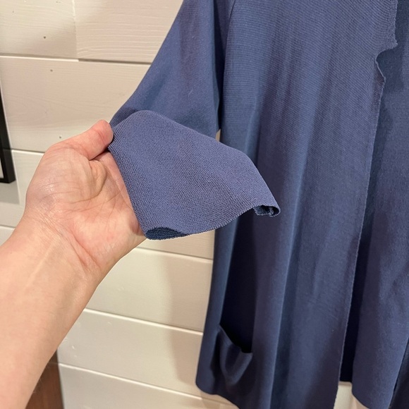 💙TRISTAN – blue -Open Front Cardigan – Size M - Picture 4 of 10